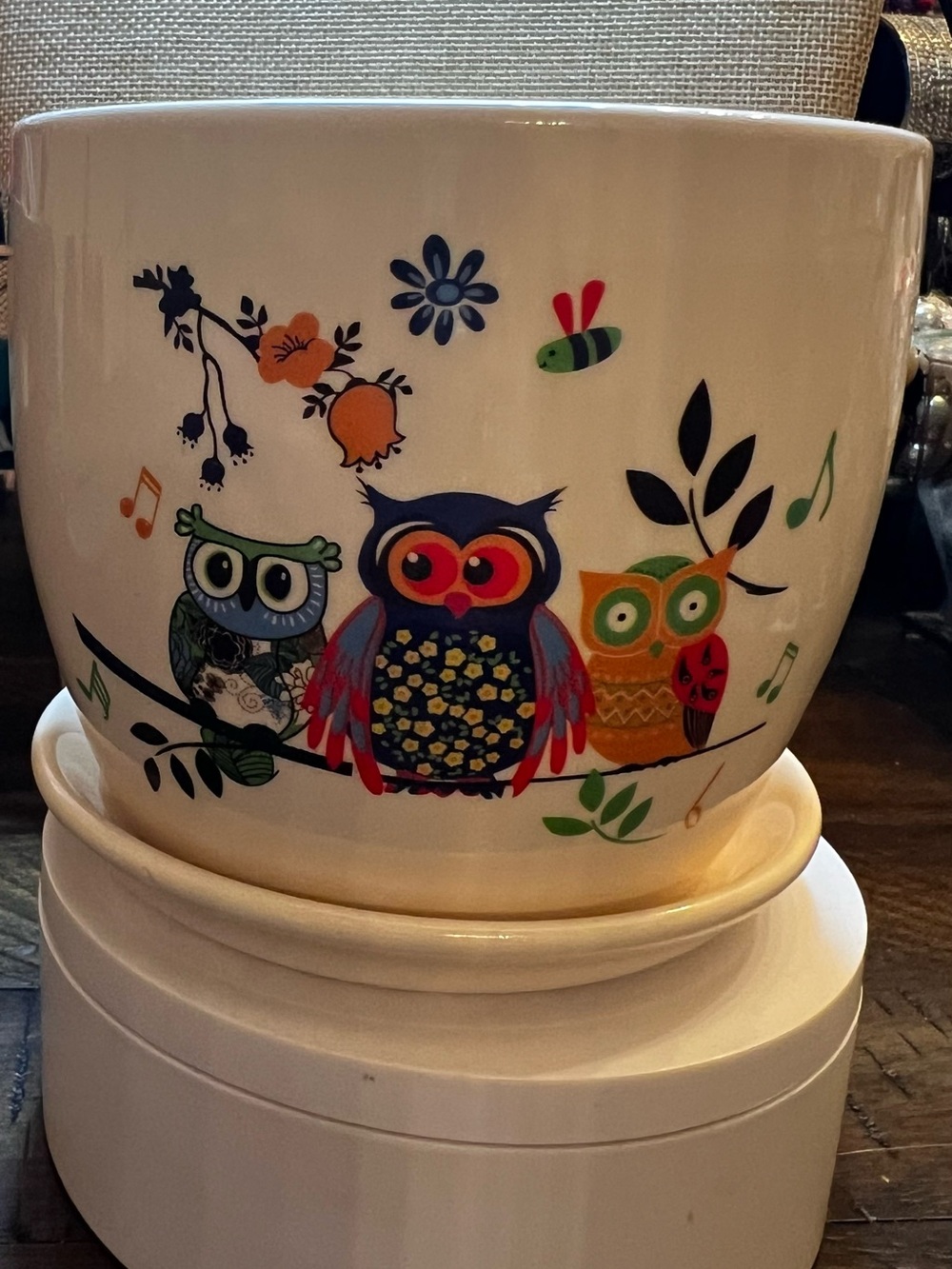 STATE White Ceramic Planter